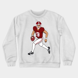 the future goat of quaterback Crewneck Sweatshirt